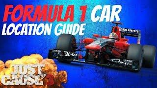 Just Cause 3 - Formula 1 Car (Mugello Farina Duo) | Location Guide (City Sprint Perfect Score)