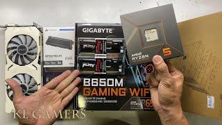 AMD Ryzen 5 7600X GIGABYTE B650M GAMING PHANTOM SPIRIT 120 SE GTX1070Ti Wukong Gaming PC Build