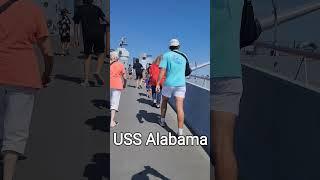 USS Alabama Battleship in Mobile Alabama