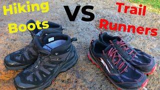 HIKING BOOTS VS TRAIL RUNNERS: Which Shoes Are Best For Hiking?