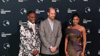 Prince William arrives on green carpet for Earthshot Prize ceremony in Cape Town | AFP