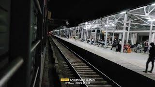 Vadodara - Valsad Intercity Express Arriving At Kosamba Jn.