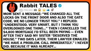 Mom Sent A Message: “We Changed All The Locks On The Front Door And Also The Gate Code. We No Longer