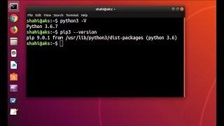 How to Install Python 3.6 & pip on Ubuntu 18.04