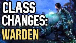 WARDEN Class Changes - Update 24 PTS Patch Notes - ESO Dragonhold DLC