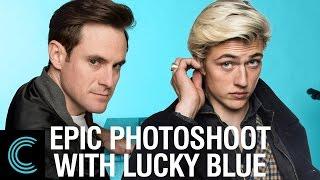 Epic Photoshoot with Top Model Lucky Blue - Studio C