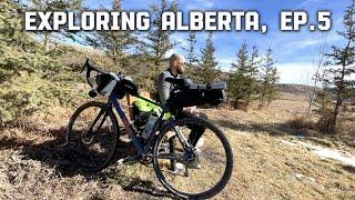 Cycling from Calgary to Big Hill Springs, Cochrane and Harmony | Exploring ALBERTA, CANADA (ep. 5)