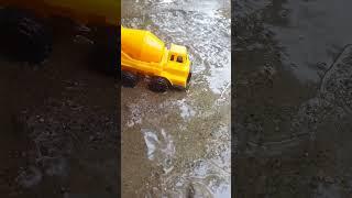 Hunting for cement mixer truck toys