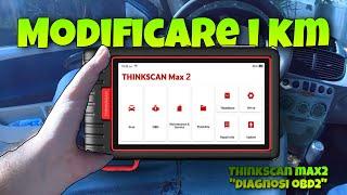 MODIFICARE IL CHILOMETRAGGIO DELL’AUTO | Thinkscan max 2 2024| Diagnosi obd2