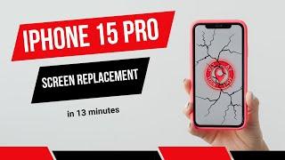 How to Fix - iPhone 15 Pro Screen Replacement In 13 Minutes!