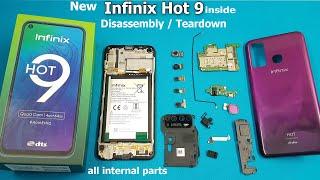 Infinix Hot 9 / Hot 9 Pro Full Disassembly | Infinix Hot 9 Teardown | How to open Infinix Hot 9