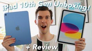 BLUE iPad 10th Generation Unboxing + Review!