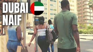 [4K] NAIF DEIRA DUBAI | STREET WALKING TOUR | RAMADAN 2022 | UAE