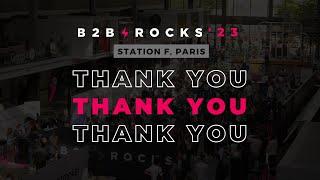 B2B Rocks 2023 Aftermovie: Relive the Best Moments from our Paris SaaS Event