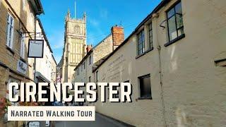 CIRENCESTER | 4K Narrated Walking Tour | Let's Walk 2022