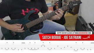 Satch Boogie Joe Satriani - Guitar Lesson With TAB