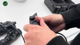 How to Use the PVS-7 | Night Vision Goggles | Clear Vision | Total Darkness | Green & White Phosphor