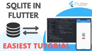 Flutter Sqflite | Easiest Tutorial | Flutter Tutorial for beginners