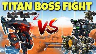  1vs6 AO MING VS COSSACKS ARMY TITAN BOSS FIGHT SKIRMISH CONCEPT || WAR ROBOTS ||