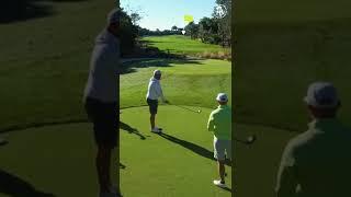 Aim small, miss small. Turns out having a plan helps. #golf #harryhiggs