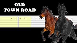 Lil Nas X ft. Billy Ray Cyrus - Old Town Road (SLOW EASY UKULELE TABS TUTORIAL)