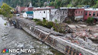 Search for survivors as communities struggle one week after Helene