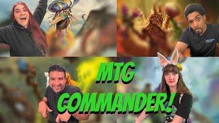 MTG Commander EDH Gameplay | Cash Cards Commander 5 | Nelly vs Keelala vs Ryan vs Austyn