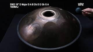 SWD 18" D Major D A B Db D E Gb G A