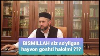 Bismillah siz so'yilgan hayvon go'shti halolmi ?