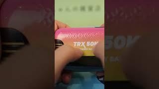 Unboxing TRX 50K strawberry banana #vapedisposable
