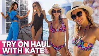 Gorgeous Kate Rocks Lacy Lingerie, Bright Bikinis & More Wicked Weasel Try On Haul