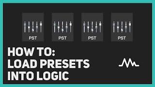 How to: Load stock plugin presets into Logic X