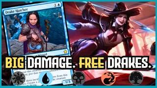 FREE Drakes And Fast Damage For QUICK Wins! | MTG Arena Standard Izzet Deck