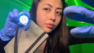 ASMR TSA pat down roleplay | Fast & aggressive ASMR for relaxation & sleep🪪