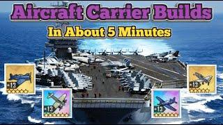 Aircraft Carrier Builds In About 5 Minutes | Azur Lane