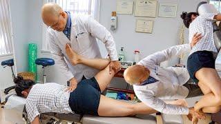 *CHIROPRACTIC CRUNCH* Cervical Traction & Neck Decompression *FULL BODY ADJUSTMENT*