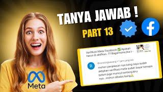 Verifikasi Meta Facebook GAGAL Centang Biru ️ Tidak Muncul Begini Solusinya || Tanya Jawab Part 13