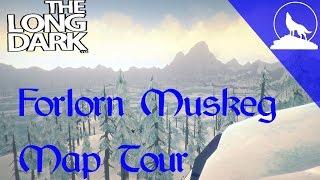 The Long Dark- Forlorn Muskeg Map Guide