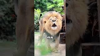 Hollywood Lied… This Is a Lion’s Real Roar  (Part 2) #lion #facts #wildlife