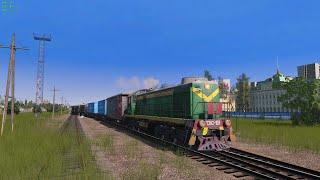 Trainz Railroad Simulator 2019 сценарий "Сборный" Лесногорск-Озёрное