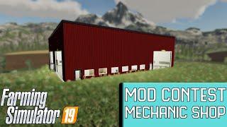 Farming Simulator 19 Mod Contest Spotlight - Large Mechanic Shop