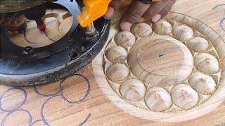 wood carving creative router skills and amazing wooden door design by pvj wood carving.