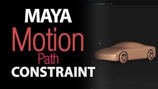 Maya Motion Path in a Minute