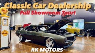 CLASSIC CAR DEALERSHIP! -MASSIVE SHOWROOM! - Full Tour! - Muscle Cars - Antique Cars!- C8 Z06