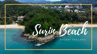 Surin Beach Aerial Shots 2021 // Phuket, Thailand