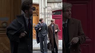 The Average Parisian in The Cold #oldmoney #oldmoneyaesthetic #menfashion #luxury #fashion