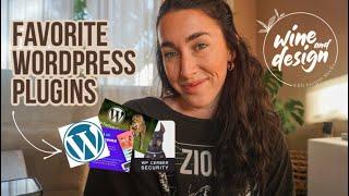 best wordpress plugins // WP cerber, yoast, divi supreme // wine and design ep 25