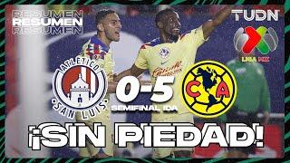 HIGHLIGHTS | Atl San Luis 0-5 América | Semis - AP2023 | TUDN