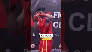 4 Basic Boxing Punches JAB , CROSS , L HOOK and R HOOK