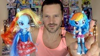 Rainbow Dash vs Rainbow Dash: My Little Pony Equestria Girls Doll Unboxing Minis Review